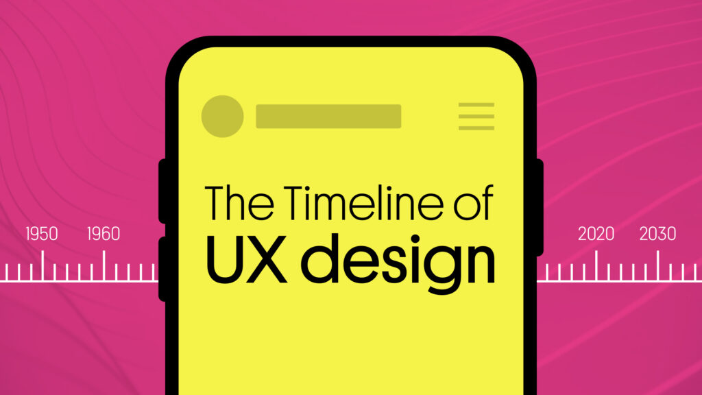 The Timeline of UX design
